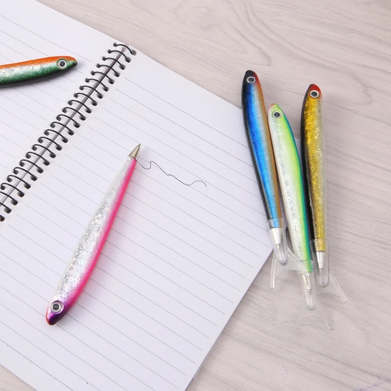 Color: Blue - Creative Fish Ballpoint Pen Ocean Signature For Stationery School Office Supply