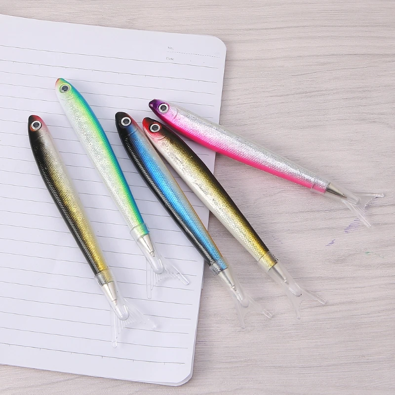Color: Blue - Creative Fish Ballpoint Pen Ocean Signature For Stationery School Office Supply