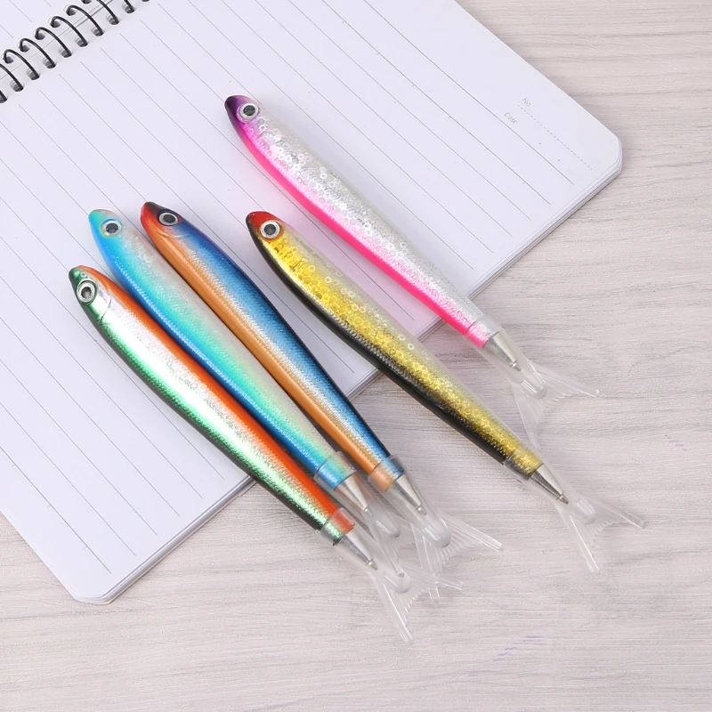 Color: Blue - Creative Fish Ballpoint Pen Ocean Signature For Stationery School Office Supply