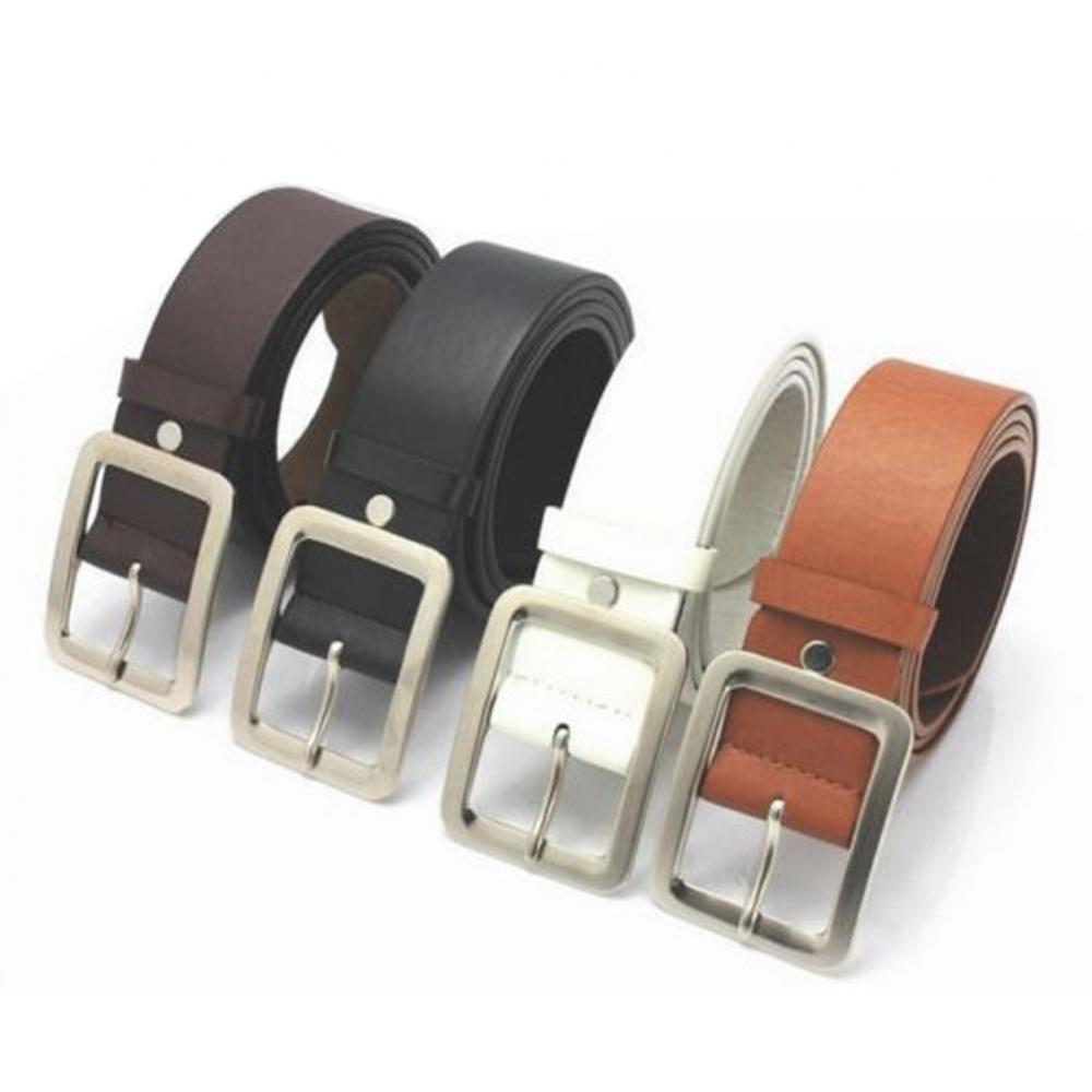 Color: Coffee - Business Men Luxury Belt Casual Pin Buckle Waist Strap Faux Leather Belt Waistband Clothes Accessory р?µм?µнь му?¶ской