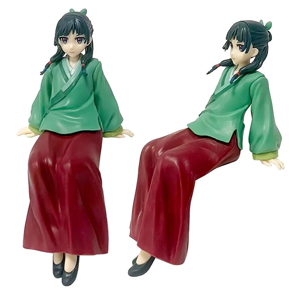 Color: black - Anime The Apothecary Diaries Figure 17cm Maomi Action Figural Pvc Model Kawaii Car Decoration Doll Children Toys Christmas Gifts