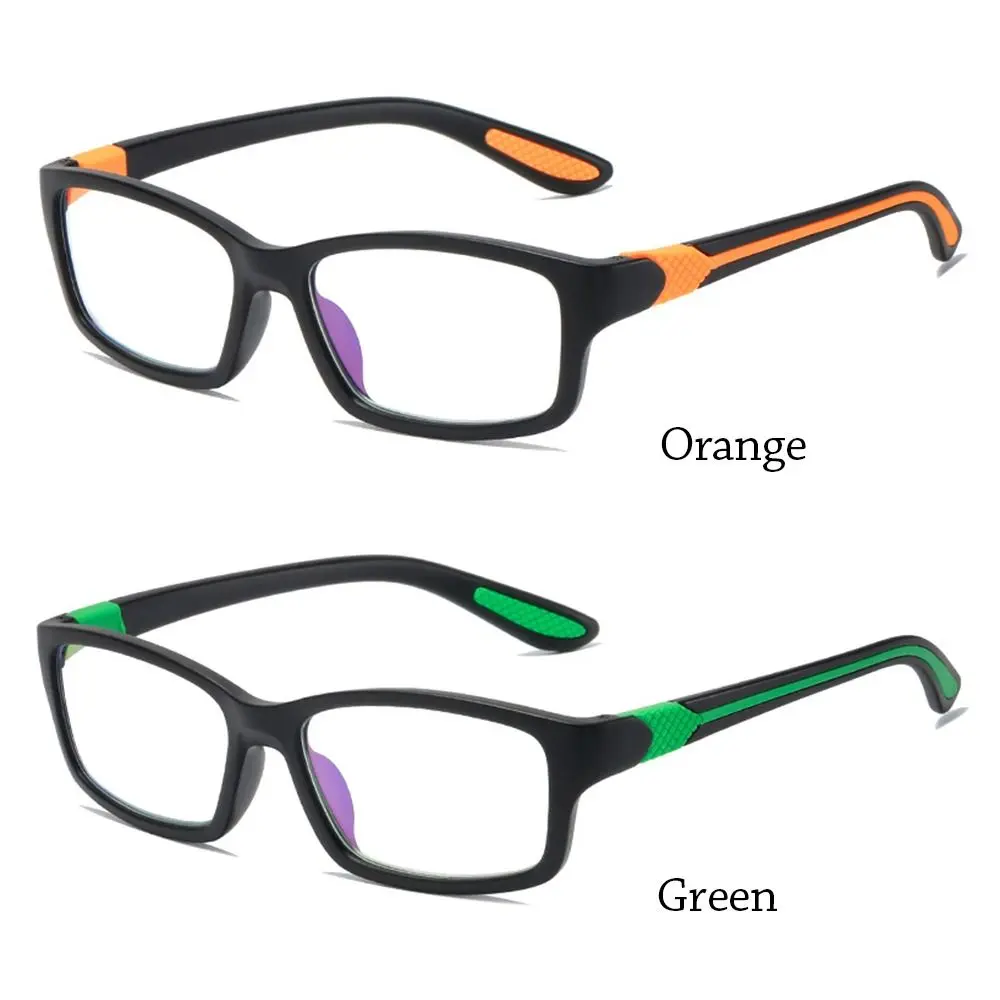 Frame Color: Pink, Eye Prescription: +75 - Reading Glasses Men Fashion Sports Anti-blue Light Blocking Reading Eyewear Grey Red TR90 Frame Presbyopia Eyeglasses