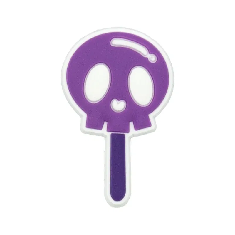 Color: Champagne - Halloween Shoe Charms Funny Ghosts Pumpkin Clog Charms Sweets Candles Broom Shoe Clips Decorations Chips Cats Bats Clips Jeans