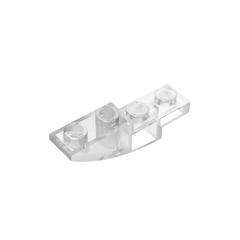 Color: Dark Khaki - Gobricks GDS-731 BRICK 1X4X1 INV. BOW compatible with lego 13547 children's DIY Educational Building Blocks Technical