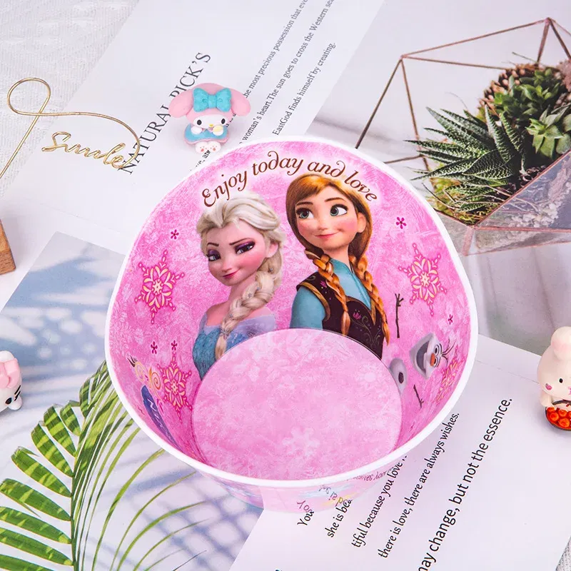 Color: Brown, Ships From: CHINA - New Sanrio Hello Kitty Bowl My Melody Cartoon Children's Tableware Cute Creative Anti-drop Anti-scald Soup Bowl Kid for Gifts