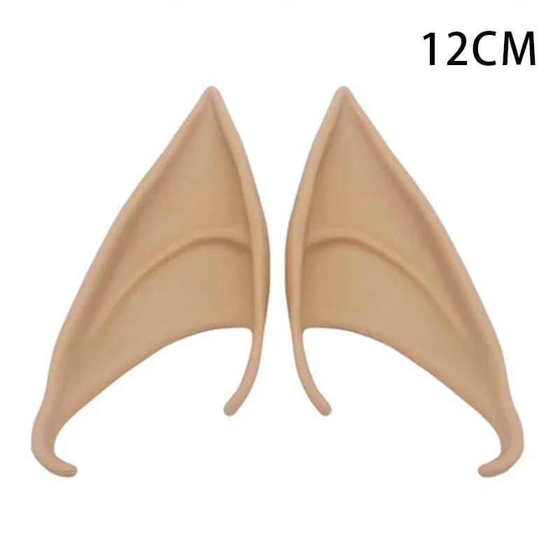 Color: MULTI - 1Pairs Cosplay Latex Fairy Angel Elf Ears Halloween Masquerade Party Costumes Halloween Party Decoration Supplies Photo Props