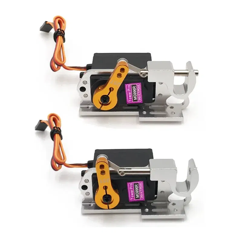 Color: Yellow - Servo Parabolic Switch Device Aerial Vehicle Throw Device Tarot Dispensers With Servo Arm For Remote Controller Cars Drone MG996