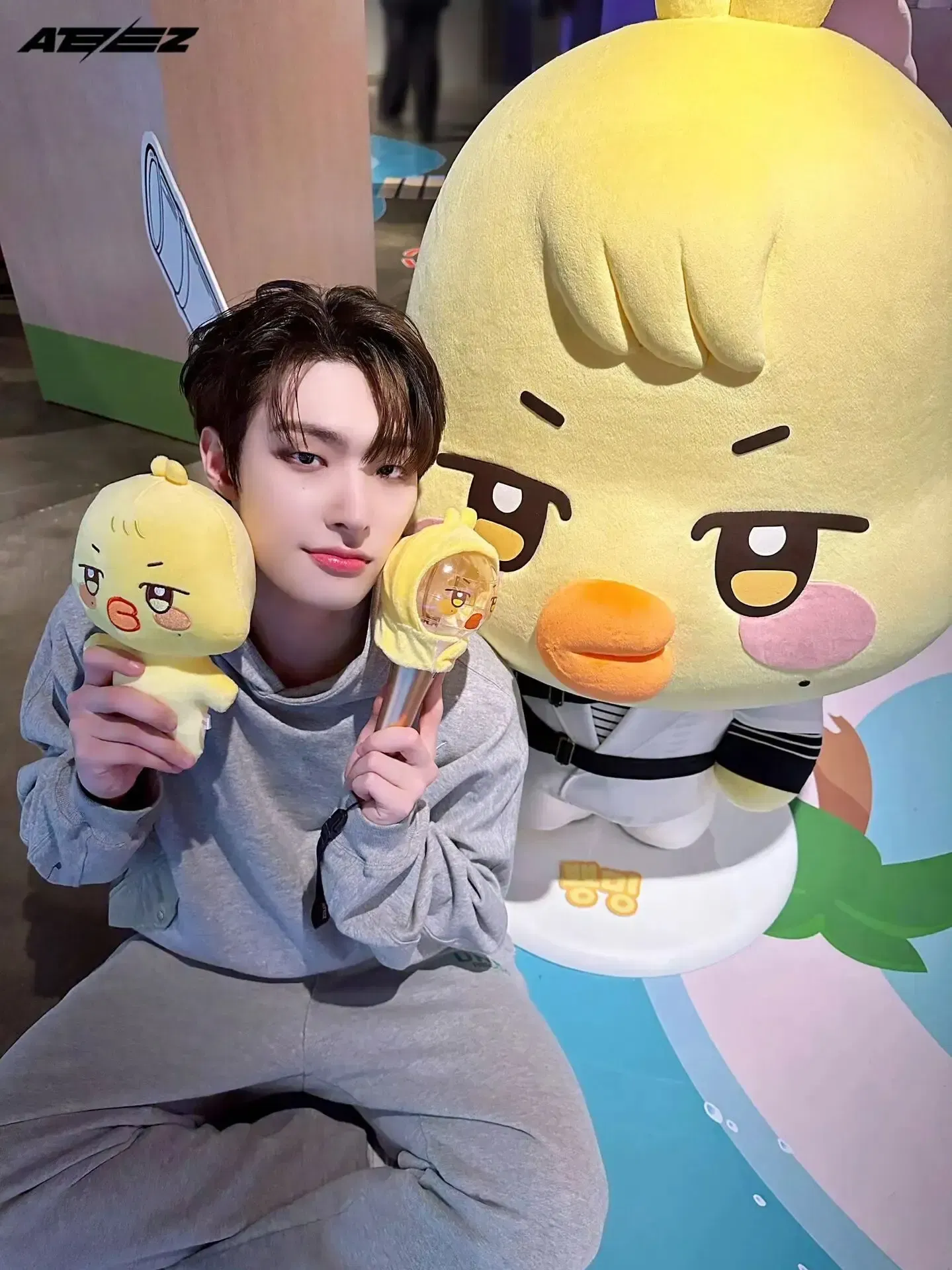 Color: DeepPink, Height: 0-10cm - Kpop Aniteez Kawaii Stuffed Animals Plushies Toy Room Decor Hongjoong Seonghwa Yunho Yeosang San Ming Wooyoung Jongho Plu