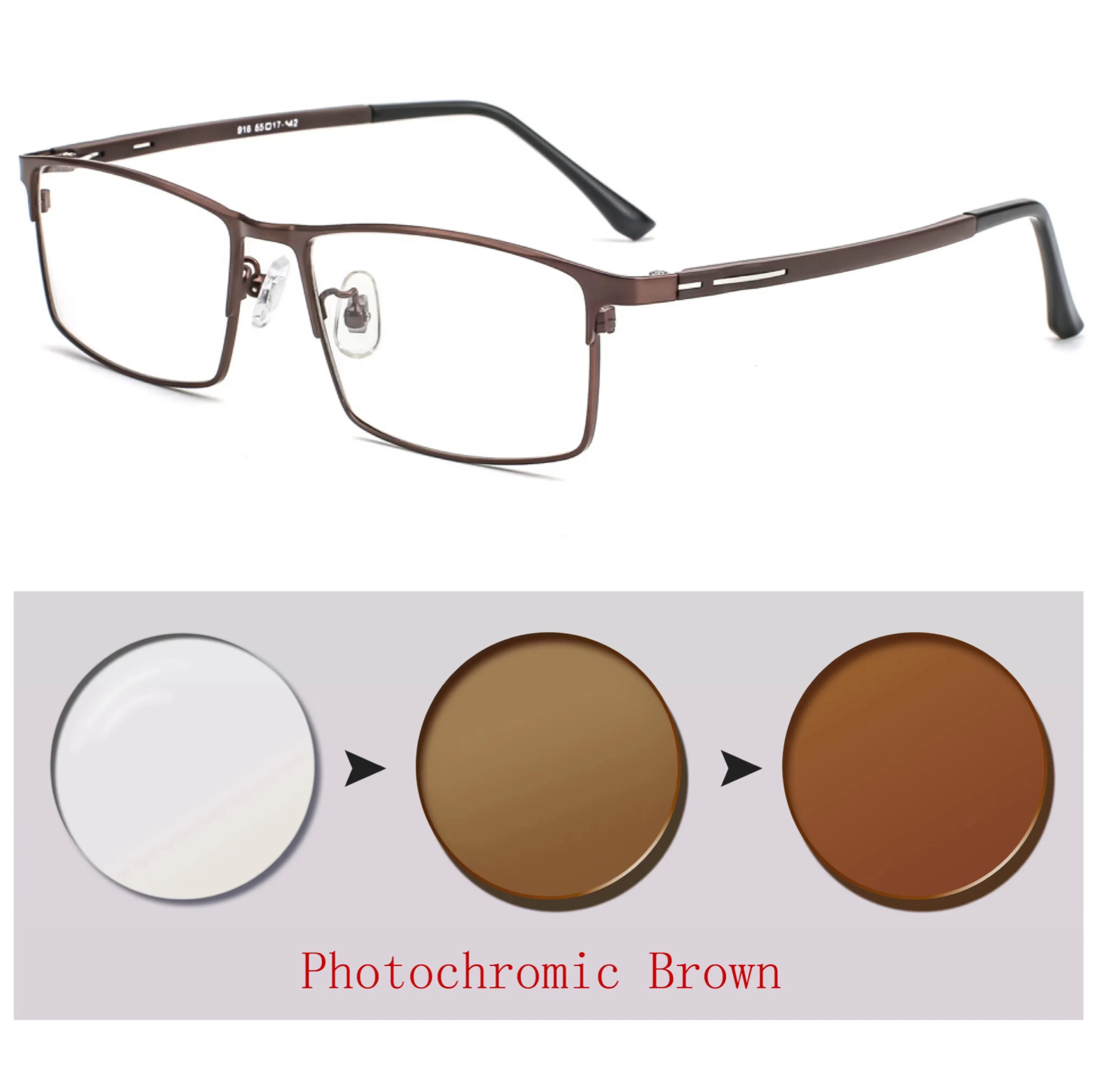 Frame Color: Yellow, Ships From: CHINA, Eye Prescription: +400 - Photochromic glasses Men's reading glasses Finished glasses Student myopia glasses 0 + 0.5 + 1 + 1.25 + 1.5 + 1.75 + 2