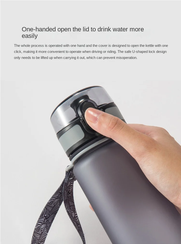 Color: Blue - 560ML Pokemon Water Cup Anime Portable Children's Cute Pikachu Gengar Plastic Outdoor Sports Large Capacity Water Bottle Gifts