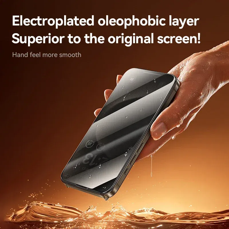 Bundle: 4 pieces, Ships From: CHINA, Material: High Definition - Joyroom 1/2PCS 20?° Anti-spy Glass For iPhone 16 15 Pro Max Glass For iPhone 14 13 12 Pro Max Privacy Screen Protector Glass