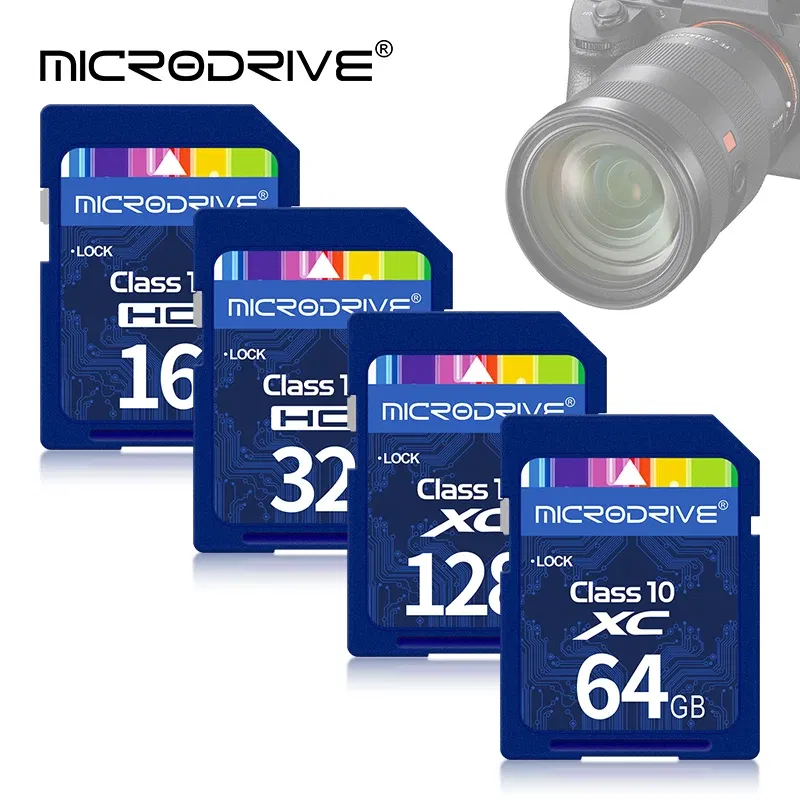 Capacity: 32 GB - 4K HD Camera Memory SD Card 128GB 16GB 64GB 32GB SD 4K Video Camera Flash usb stick sd cards Class 10 for camera