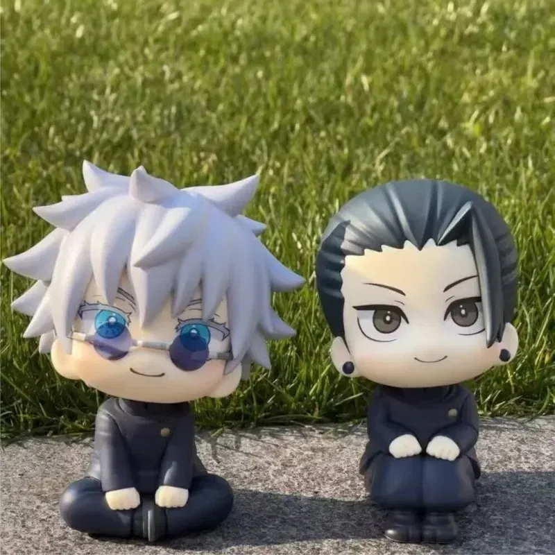 Color: black - Jujutsu Kaisen Animation Game Peripheral Toys Anime Action Movable Model Gojo Megumi Yuji Nendoroid Figures Ornament Collection
