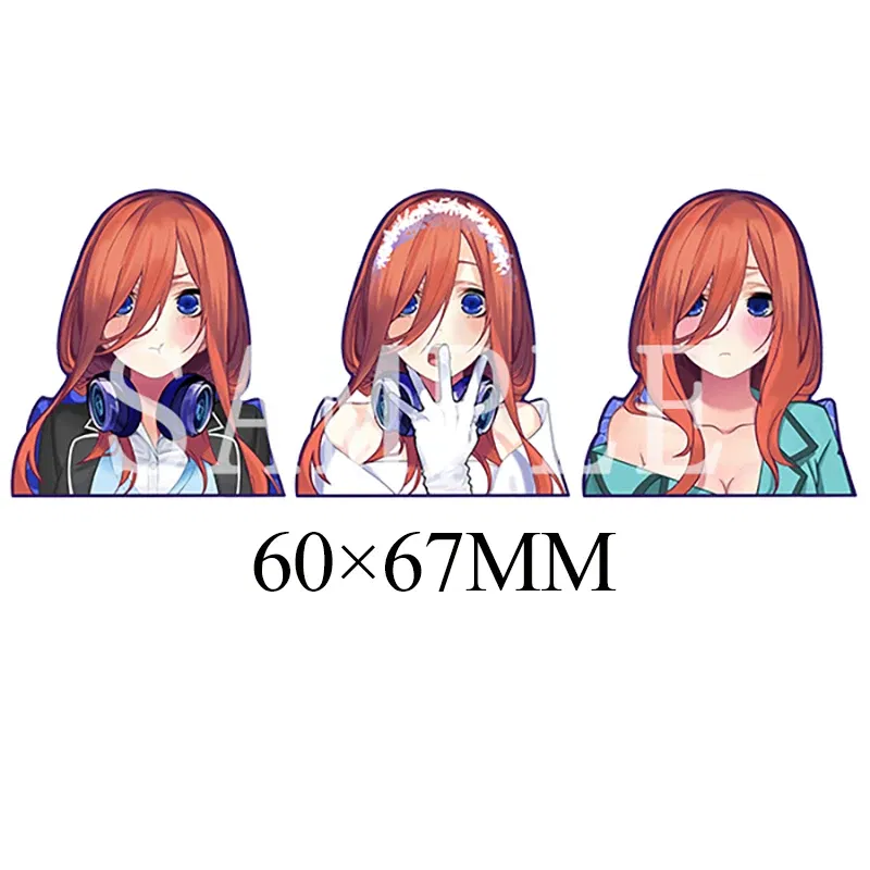 Color: green - Anime Mini Motion Stickers Pochita Power Denji Chainsaw Man Attack on Titan Decals for Phones,cup,laptop,Etc.Waterproof