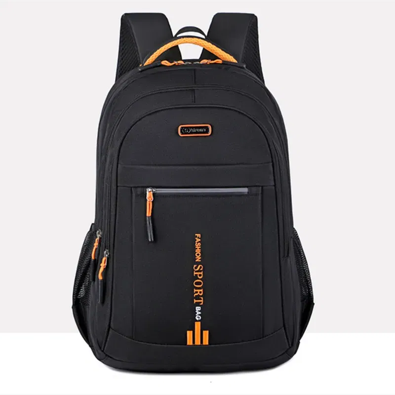 Color: Blue - 2024 New Large Capacity Oxford Cloth Leisure Travel Backpack College Students Backpack Fashion Business Laptop Backpack