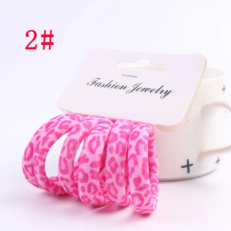 Color: black, Ships From: CHINA - 6PCS/Sett Cute Girls Elastic Hair Bands Scrunchies Ponytail Holder Rubber Bands Hair Ties Sweet Kids Hair Rope Hair Accessories