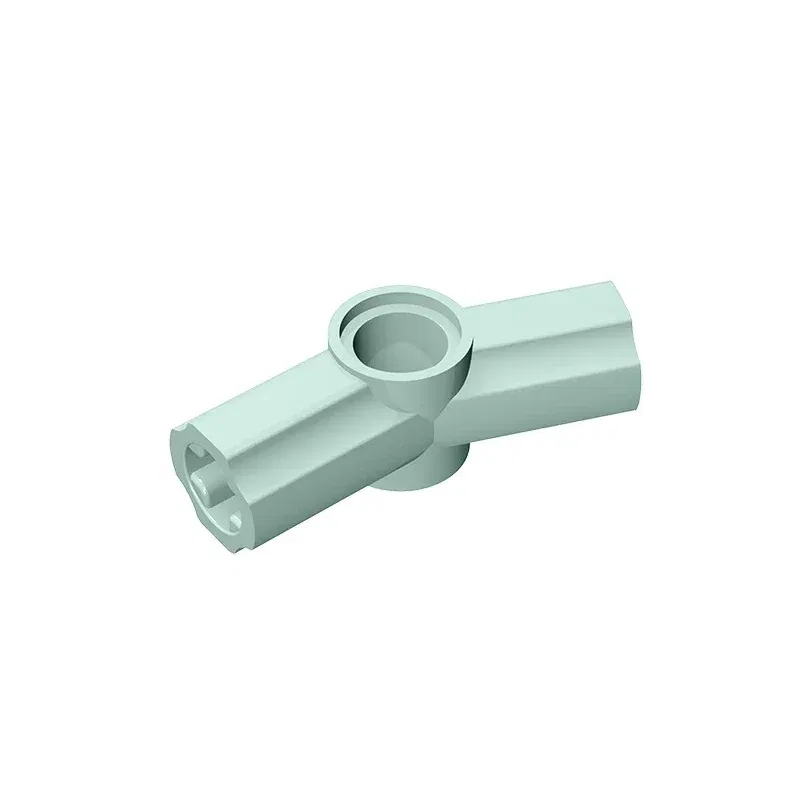 Color: Dark Orange - Gobricks GDS-918 Technical, Axle and Pin Connector Angled #3 - 157.5 degrees compatible with lego 32016 Building Blocks