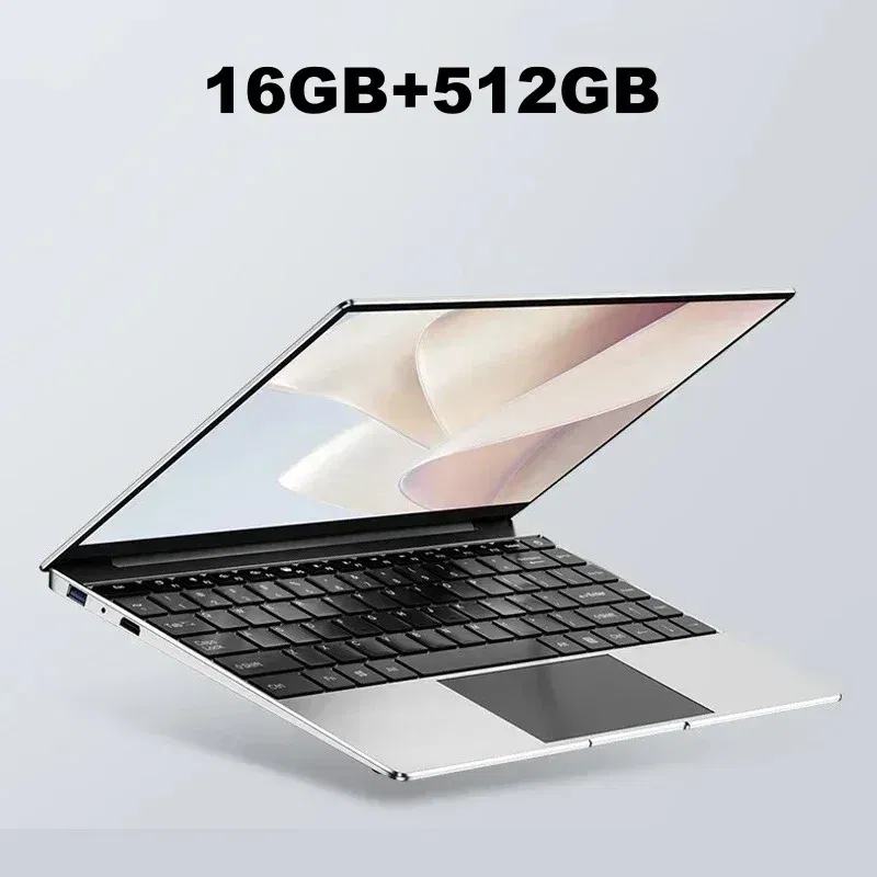 Color: Blue, Ships From: CHINA - Top Laptop Computer Windows 11 Pro Ultra Slim Notebook 14.1 Inch Intel Pentium N3700 16GB 1024GB Office Study PC Computer