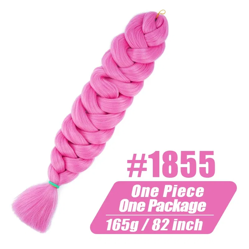 Color: P2/613, Stretched Length: 32inches, Ships From: CHINA, Bulk Buy: 3Pcs/Lot - Synthetic Braiding Hair Wholesale 82Inch 165g Ombre Braiding Hair Packs Jumbo Braid Hair For Women DIY Hairstyle Blue Grey