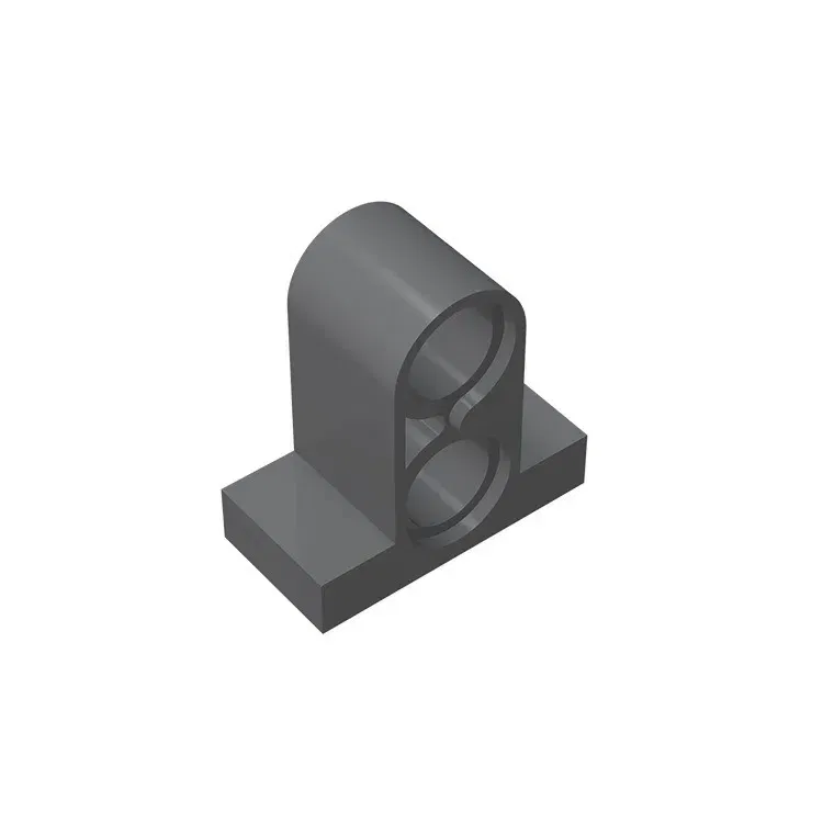 Color: VIOLET/?«?—?…° - Gobricks GDS-937 Technical, Pin Connector Plate 1x2x1 2/3 with 2 Holes compatible with lego 32530 Educational Building Blocks