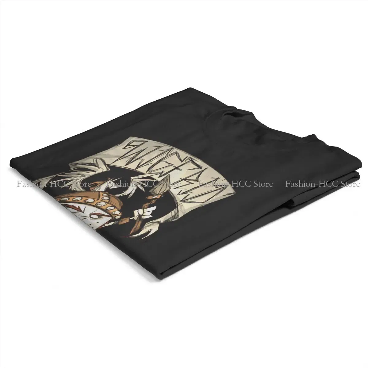 Color: black, Size: M - Wigfrid Casual Polyester TShirt Dont Starve Style Tops Comfortable T Shirt Female