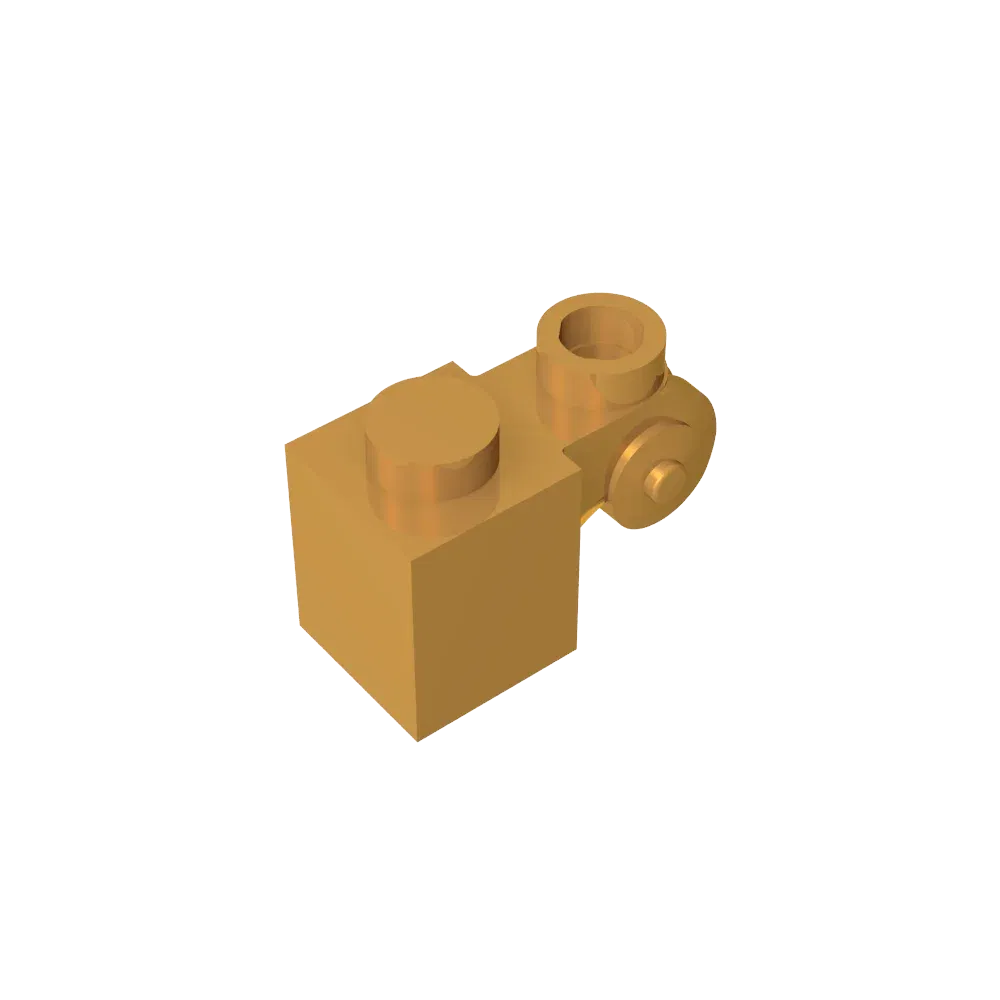 Color: VIOLET/?«?—?…° - Gobricks GDS-M150 Brick Special 1 x 1 with Scroll with Open Stud compatible with lego 20310 Assembles Building Blocks