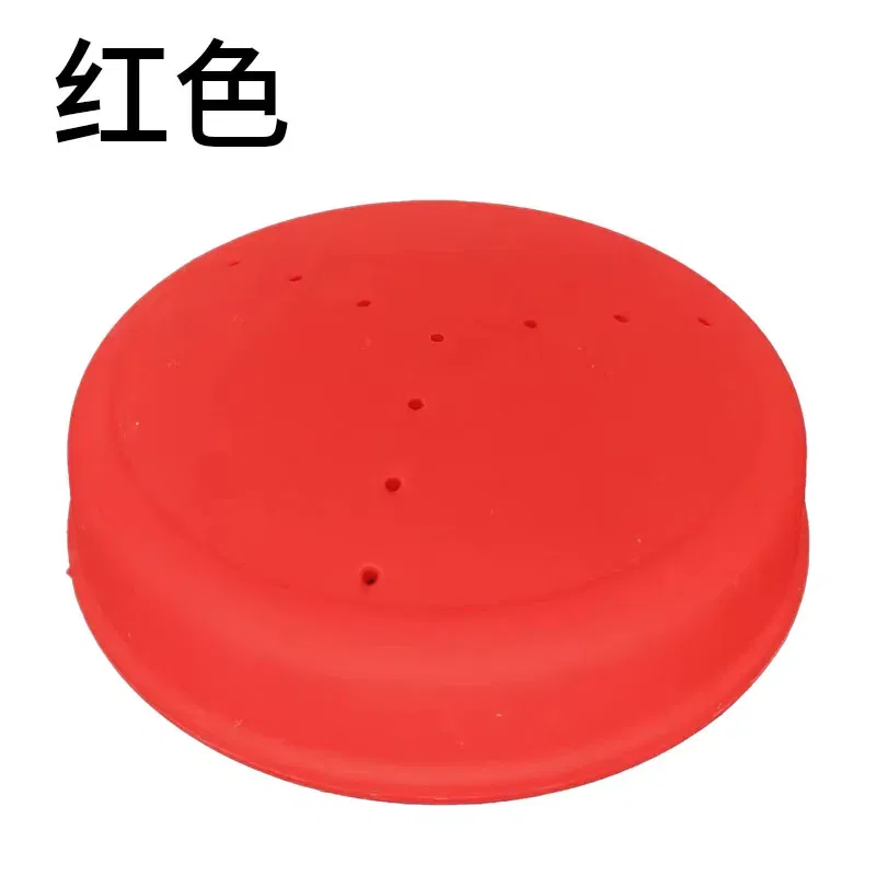 Color: Red - Computer Lockstitch Machine Parts Knee Pad Plate ASM Silicone Knee Brace Cover Knee Pad Plate Cover Sewing Tool Assistant