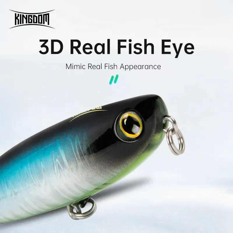 Size: 120mm, Color: Rose - Kingdom Topwater Fishing Lure Pencil Wobblers Hard Bait 60mm 5.6g/90mm 11g Artificial Lure Walking Dog Action For Pike Bass
