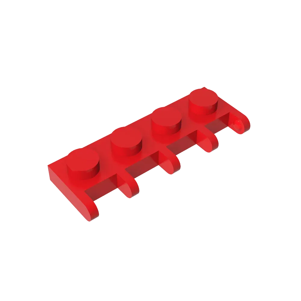 Color: Wood - Gobricks GDS-M348 Hinge Vehicle Roof Holder 1 x 4 compatible with lego 4315 Assembles Building Blocks children's toys