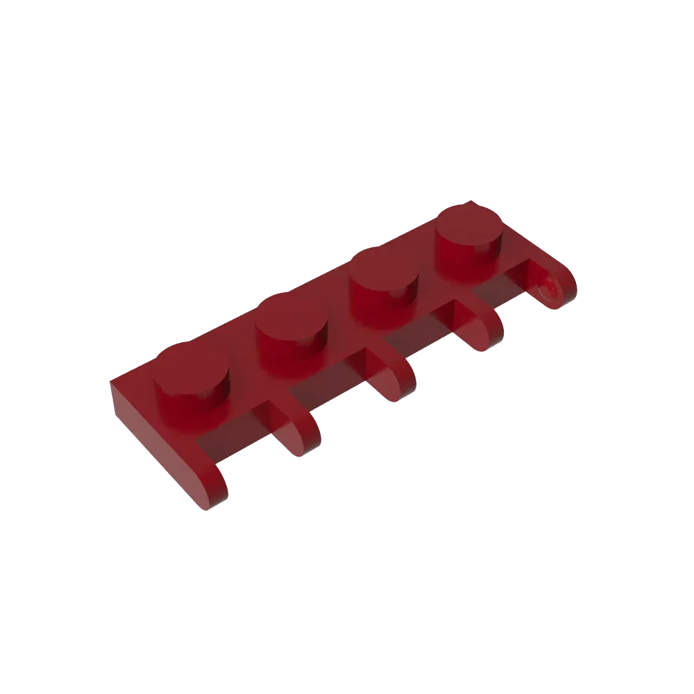 Color: Wood - Gobricks GDS-M348 Hinge Vehicle Roof Holder 1 x 4 compatible with lego 4315 Assembles Building Blocks children's toys