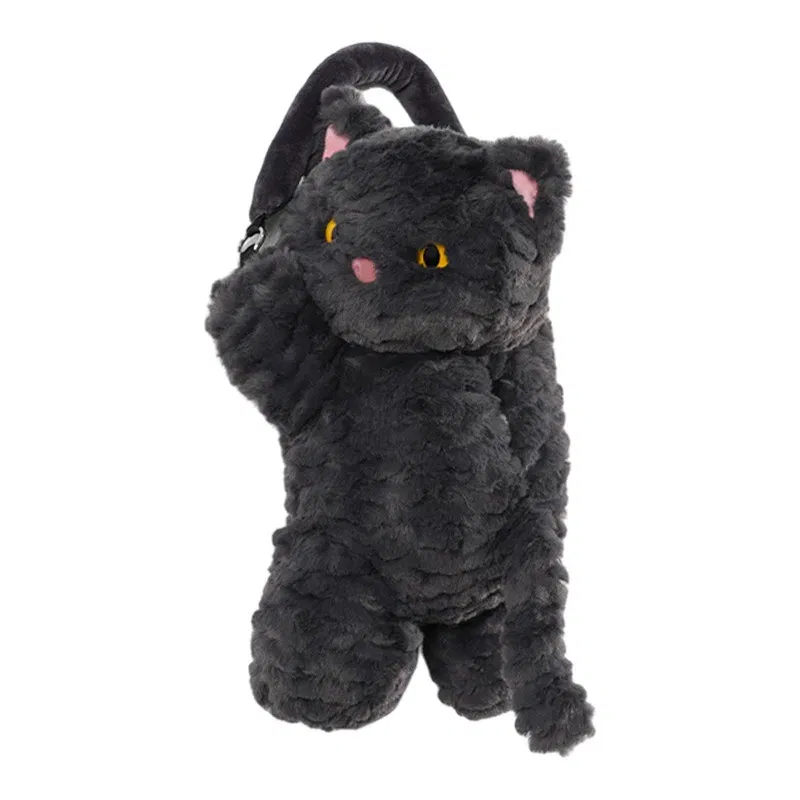 1pc Universal Car Tissue Hanger Cute Cat Creative Hanging Tissue Holder Plush Vehicle Tissue Case  Paper Box