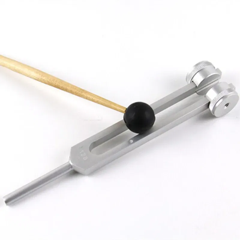 Color: Yellow - 128Hz 256Hz 512Hz 1024Hz 2048Hz 4096Hz Nervous System Testing Medical Neurological Tuning Fork Sets for Sound Healing Therapy