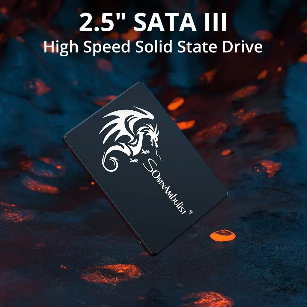 SSD Capacity: 64GB - SomnAmbulist SSD 120GB 240GB 480GB 960GB Internal Sata3 Solid State Drive 2.5 128GB 256GB 512GB 1TB 2TB SSD for PC Laptop