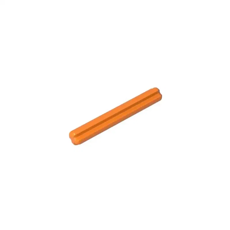 Color: Red - Gobricks 10PCS Technical Axle 4 Compatible With 3705 pieces of children's toys Assembles Building Blocks Assembles Educatonal