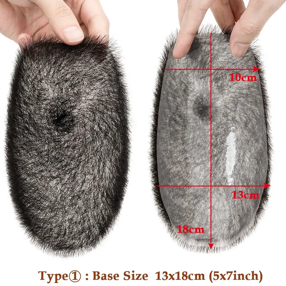 Toupee Color: 20R#, Toupee Design: free, Toupee Density: 130%, Ships From: CHINA - 13x18/15x20cm 100% Human Hair Buzz Cut Toupee for Men Ultra Thin PU Black Topper Transparent Biological Scalp Prosthesis Toupee