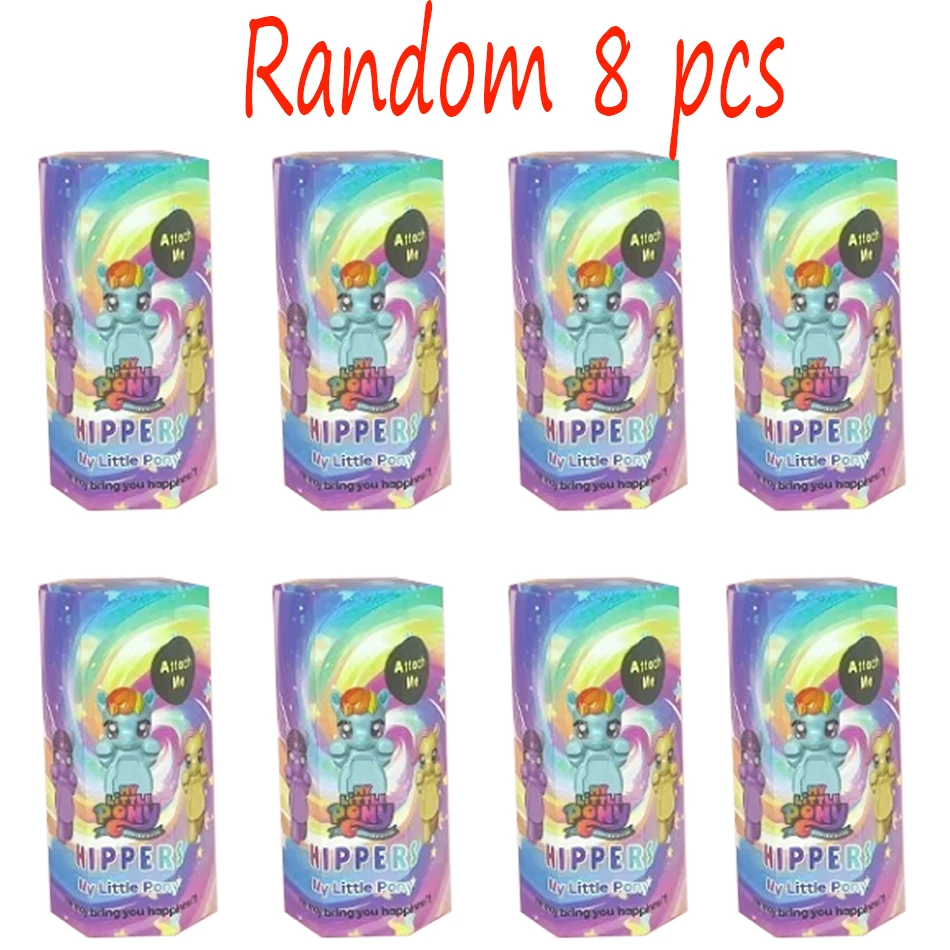 Color: Brown - Nieuwe My Little Pony Sonny Angel Blind Box My Little Pony Anime Figuren Ornamenten Poppen Fans Kinderen Kerstcadea