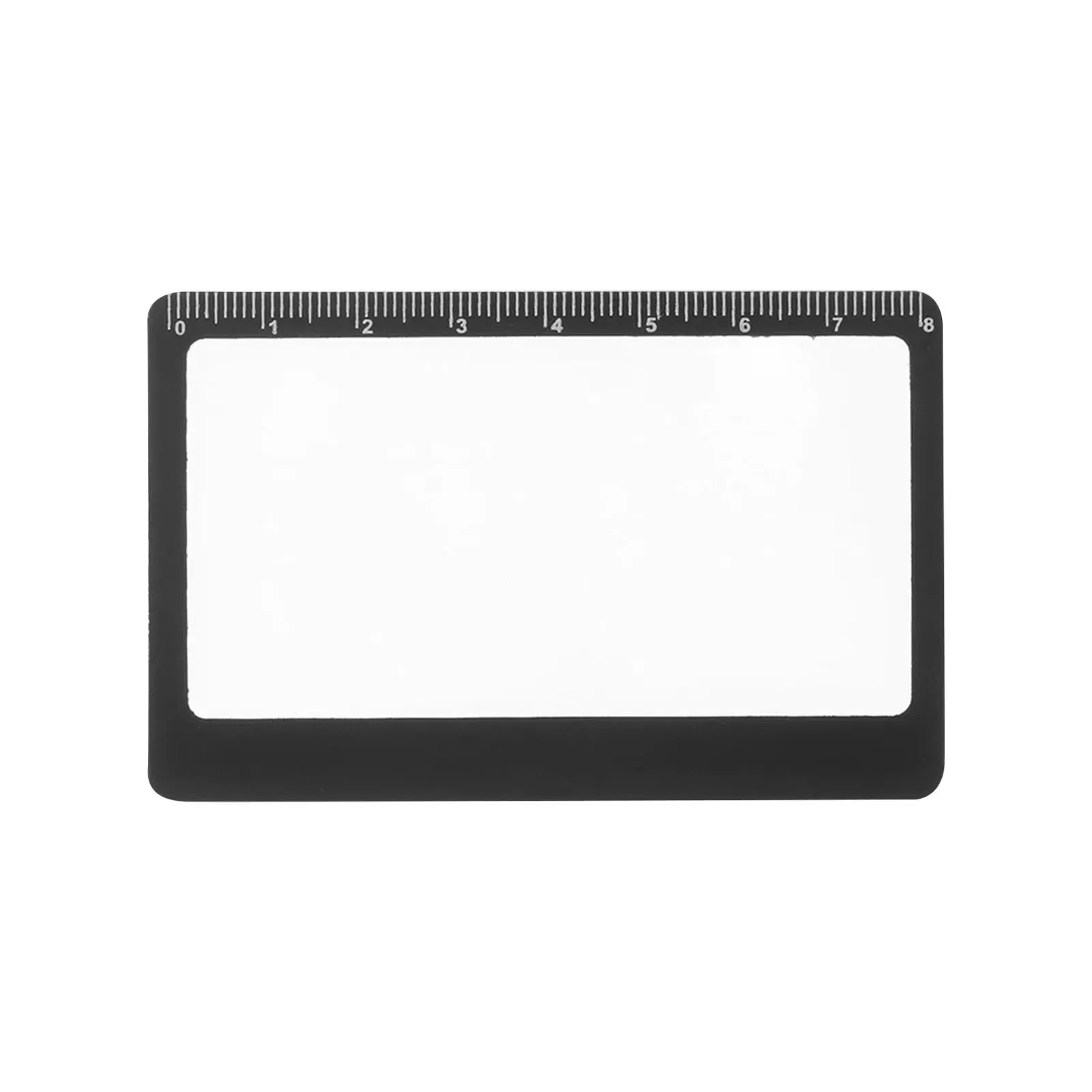 Color: black, Ships From: CHINA - Portable Pocket Magnifier 3X Reading Magnifying Glass With Ruler Ultra-thin Camping Fire Starter Magnifying Glass Solar Igniter
