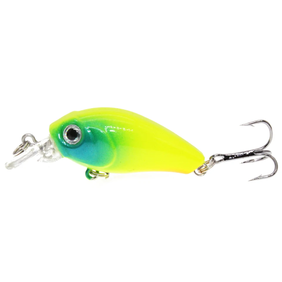 Color: Red - 1PCS Wobblers Quality Crankbait Simulation Fishing Lure 4.5cm 3.8g Jerkbait Floating Hard Bait Bass Carp Pesca Fishing Tackle