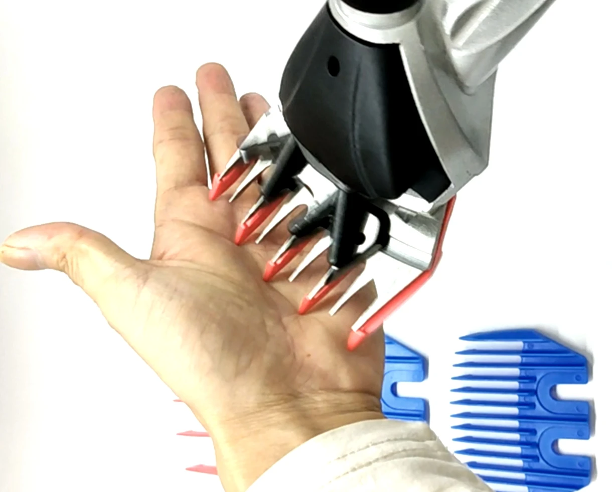 Color: Red - 5Teeth/9teeth/13teeth Sheep Clipper Blade Attachment Comb Can Fit Oster,Heiniger and GTS Etc