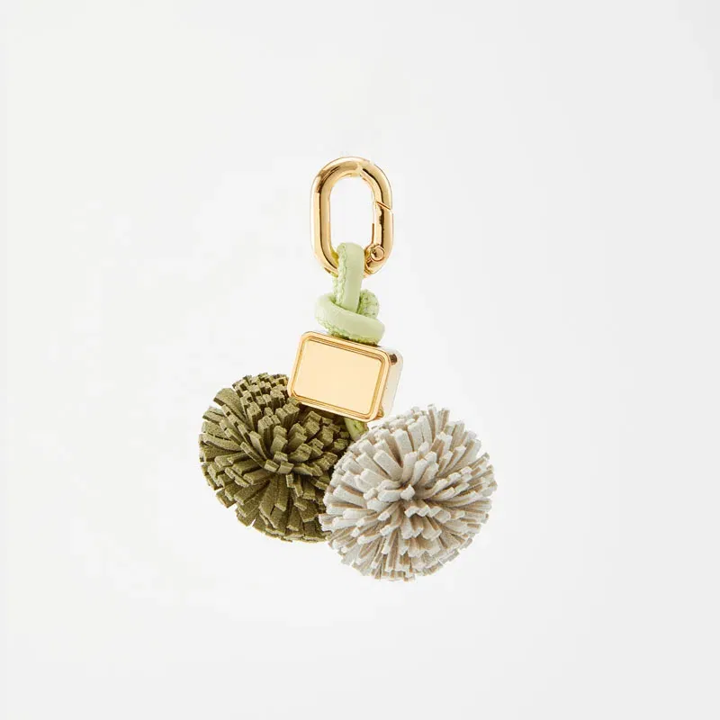 Color: Bronze - New color matching exquisite small bag charm keychain shoes accessories handmade DIY limited bag small pendant