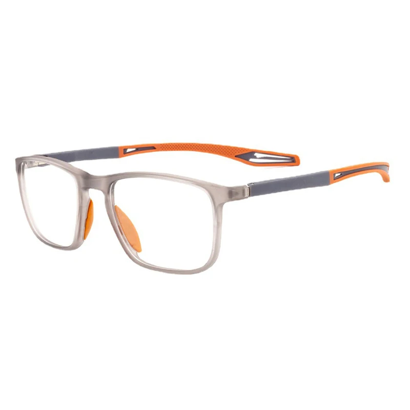 Frame Color: Red, Eye Prescription: +100 - Soft Multifocal Progressive Reading Glasses Anti Blue Light Multifocal Elderly Eyewears Men Women's Large Frame Eyeglasses