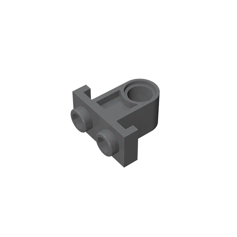Color: Yellow - Gobricks GDS-938 Technical, Pin Connector Plate with One Hole compatible with lego 32529 DIY Educational Building Blocks Tech