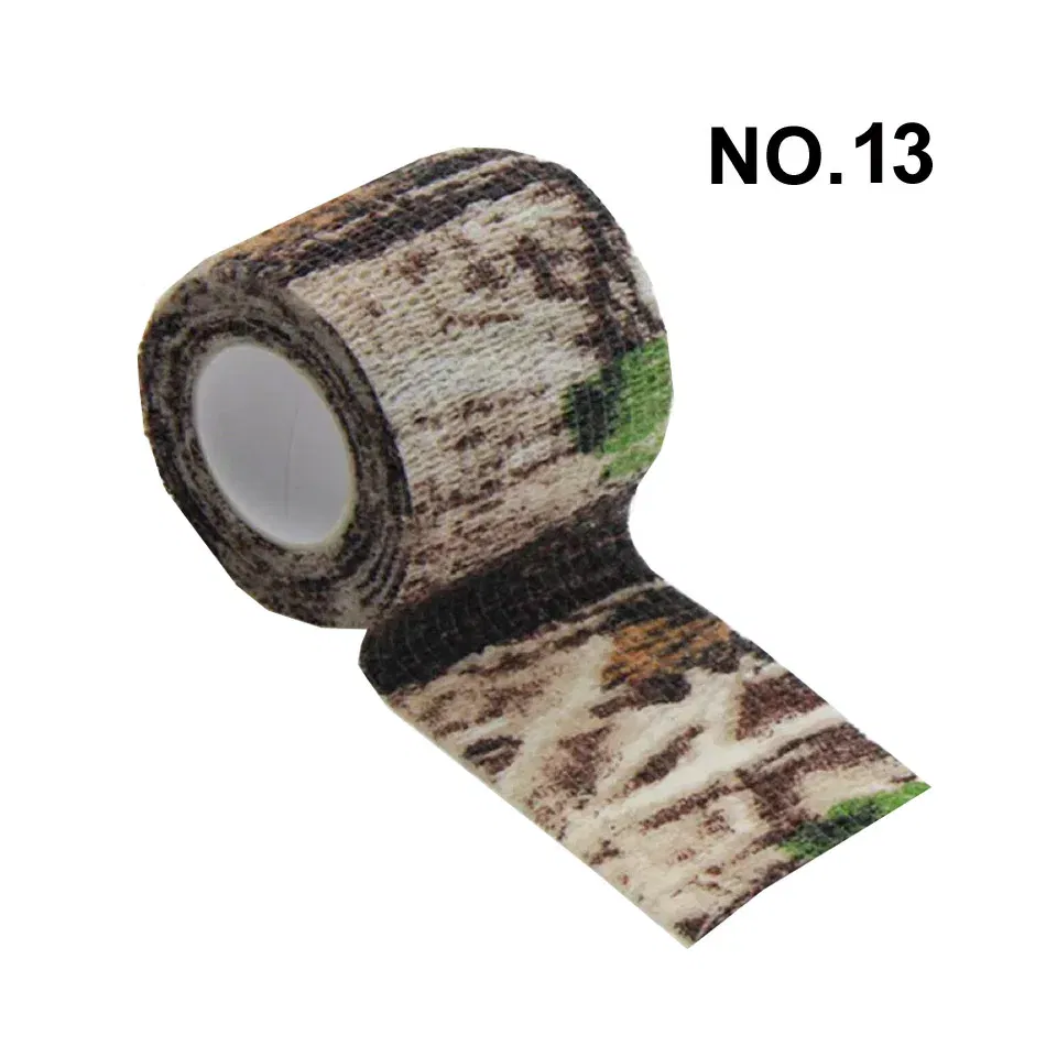 Color: ROSY - 1pc Disposable Self-adhesive Flex Elastic Bandage Tape For Tattoo Handle Grip Tube Wrap Elbow Sport Stick Accessories 5*450cm