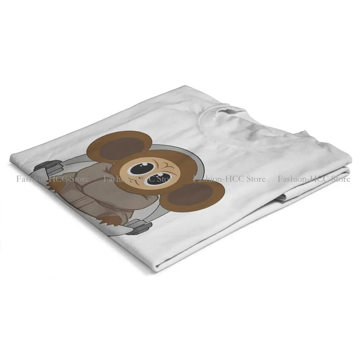 Color: black, Size: S - Baby Newest Polyester TShirts Cheburashka Che Burashka Gena Russian Cartoon Female Style Streetwear T Shirt O Neck