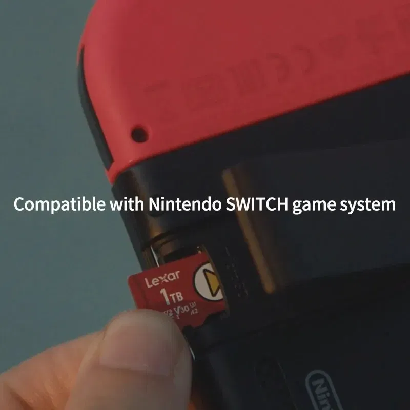 Capacity: 512GB - Lexar Newest Carte SD Nintendo Switch Game Special Purpose Storage Cards 1TB 512GB 256GB 128GB UHS-I V30 A2 SDXC Micro SD Card