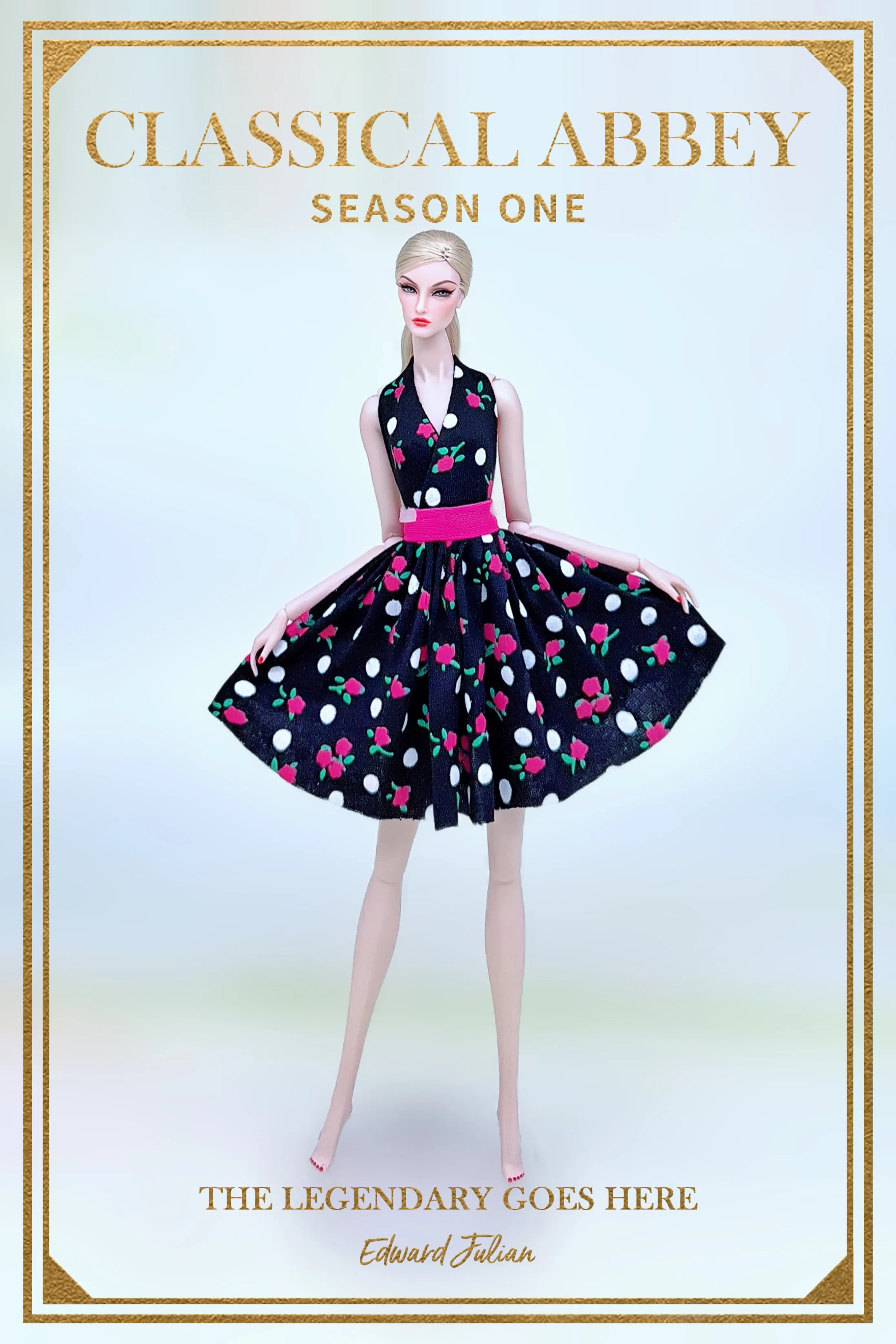 Color: green - for barbie doll clothes batch
