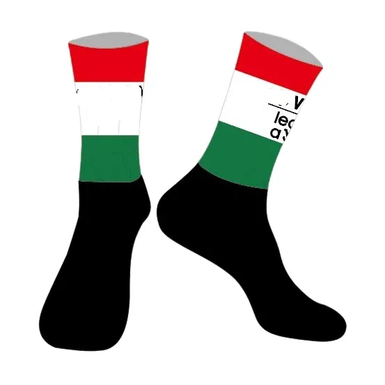 Color: Gold, Size: M - LASER CUT ONE PAIR 2024 JUMBO TEAM Cycling Socks Antislip Bike Racing MITI Breathable FOR Men and Women