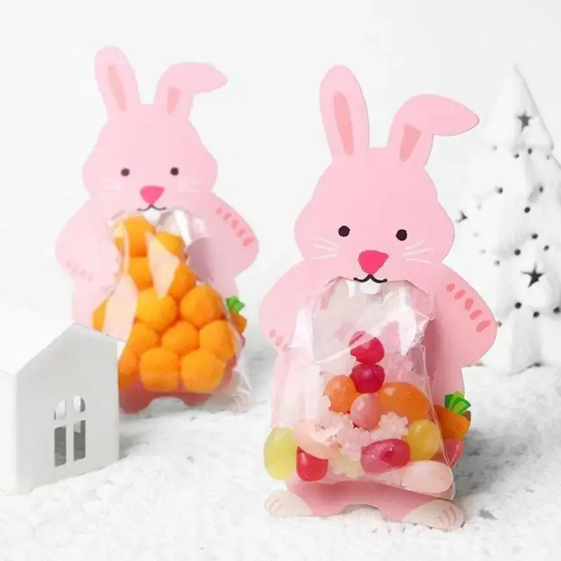 Color: Olive, Gift Box Size: Other - 10pcs/lot Animal Cute Gift Bags Candy Bags Baby Shower Birthday Party Cookie Bags Bear Candy Box Greeting Cards Popular Rabbit