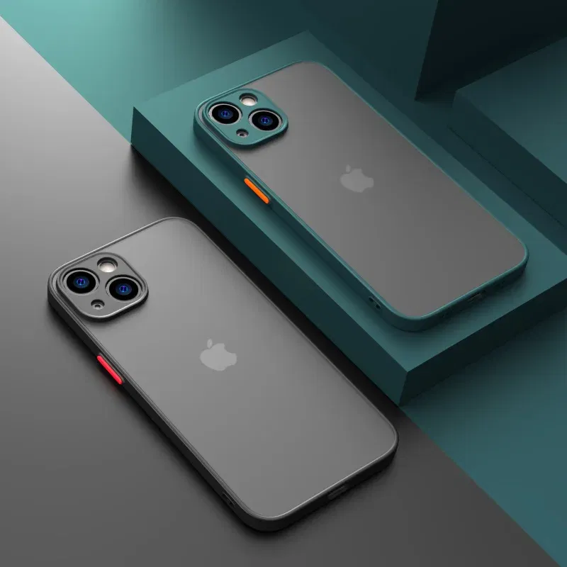 Material: Vinyl, Color: Sky blue - Matte Phone Case for IPhone 13 12 11 14 Pro Max Mini Luxury Soft Silicone Shockproof Case for IPhone X XS Max XR 15 7 8 Plus SE
