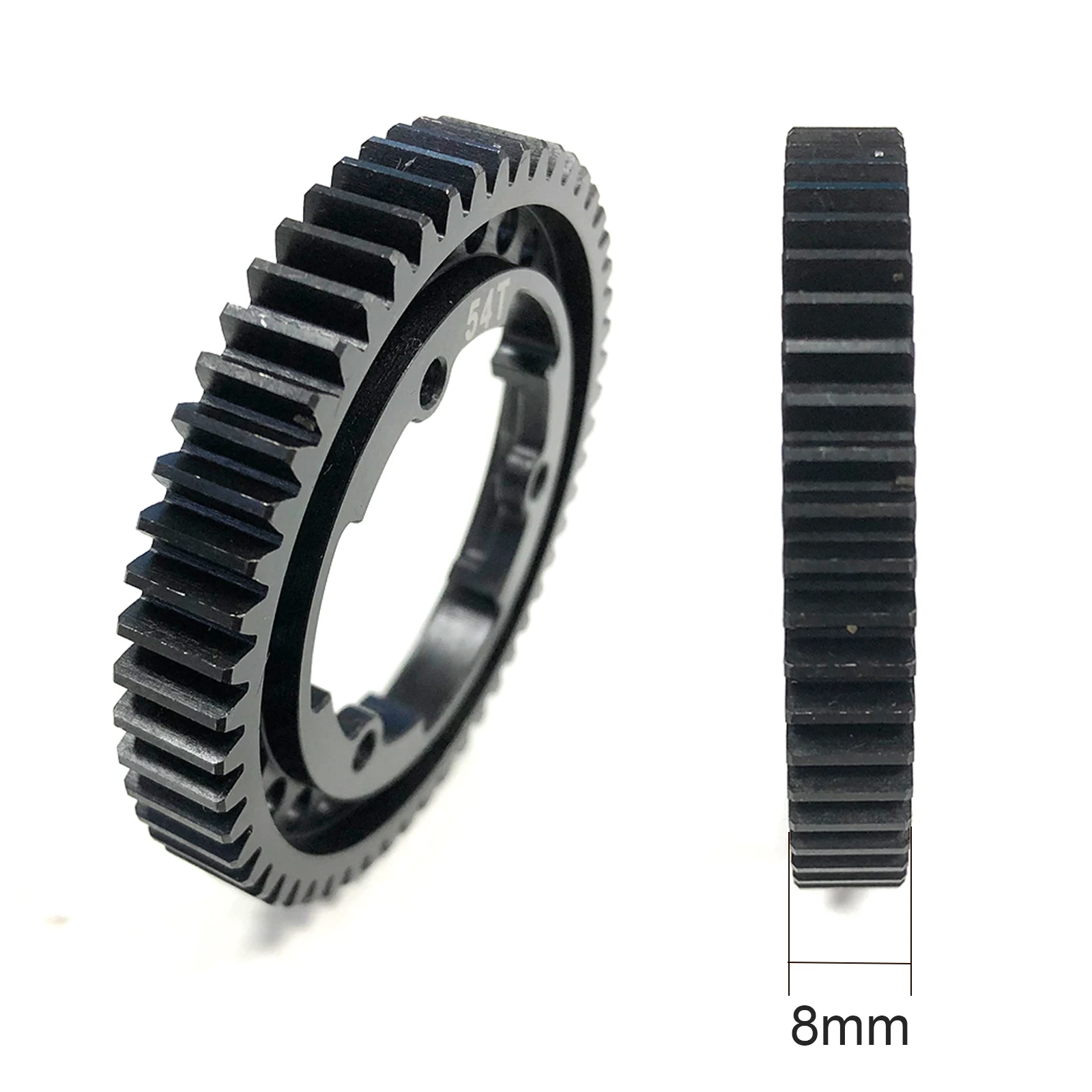 Color: Silver - M1 46T 50T 52T 54T HardenedSteel Motor gear for 1/5 Traxxas X-Maxx 1/7 X0-1 1/10 Maxx 1/10 E-REVO 2.0 VXL RC Model Upgrade Parts
